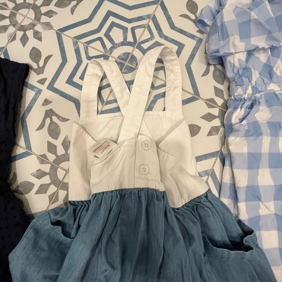 3 Dresses/Jumpsuit in blues 3T - Picture 8 of 8